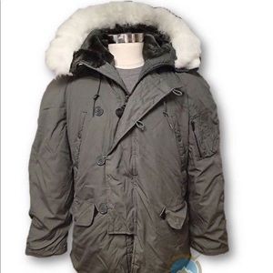 Parka military winter jacket